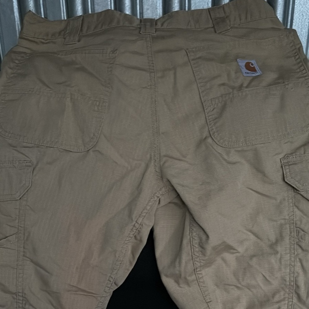 Men's carhart Tan Pants - Picture 4 of 4